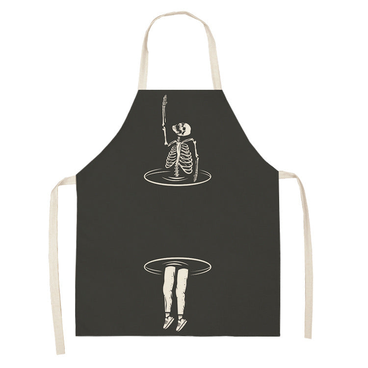 Creative Skull Series Multifunctional Kitchen Apron