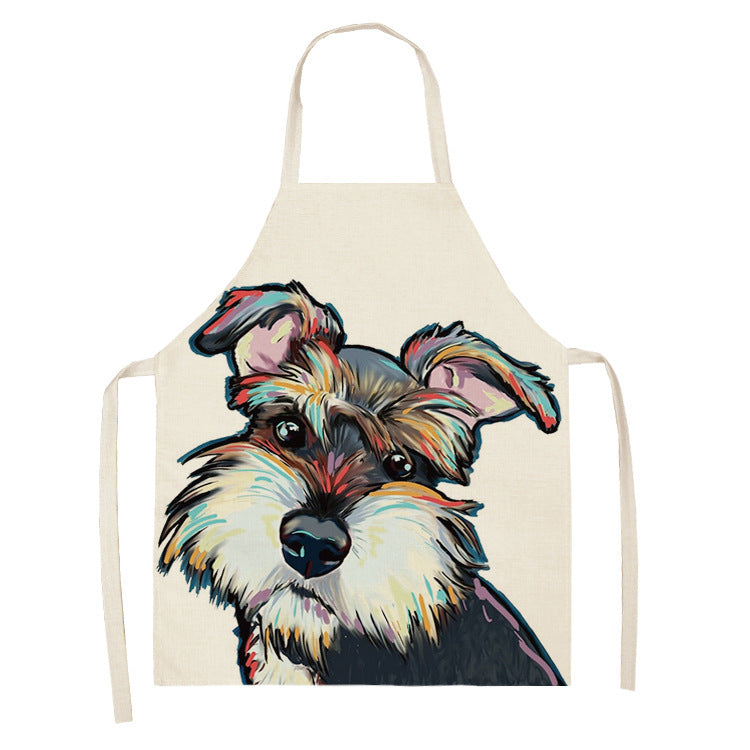 Dacron apron of dog animal series