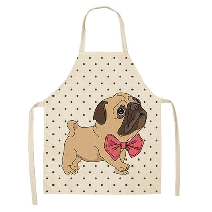 Adult and children cotton and linen apron