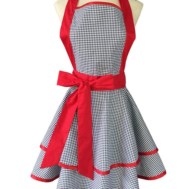 Female Kitchen Cooking Painting Work Baking Apron