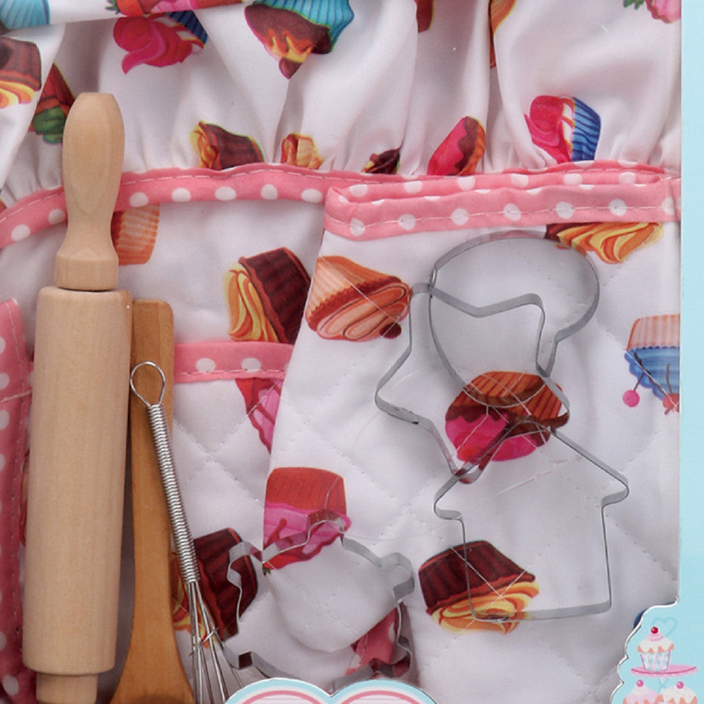 Children's Kitchen Set Baking Tool Cake Apron