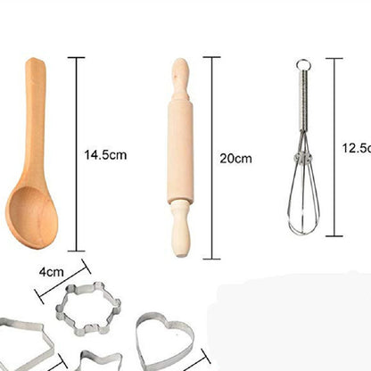 Children's Kitchen Set Baking Tool Cake Apron