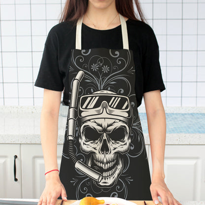Creative Skull Series Multifunctional Kitchen Apron