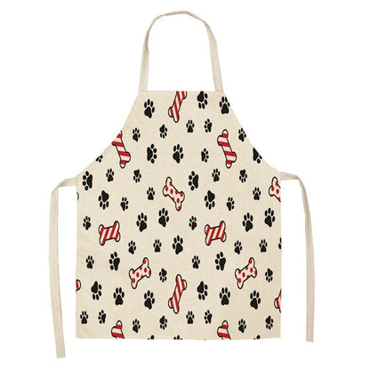 Adult and children cotton and linen apron