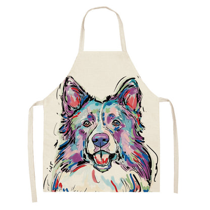 Dacron apron of dog animal series