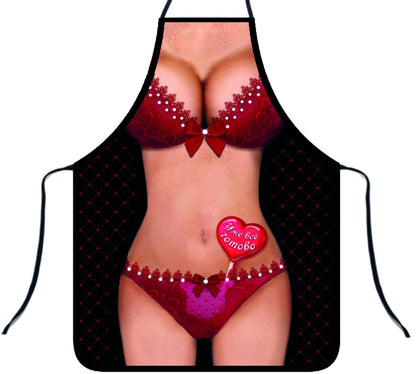 Funny Apron Creative Funny Party Anti-fouling Apron