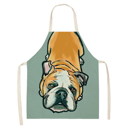 Dacron apron of dog animal series