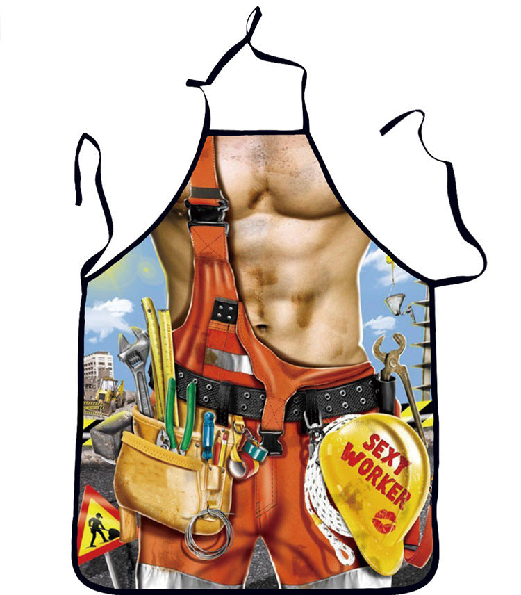 Christmas Girl Print Apron Christmas Apron Christmas Tree