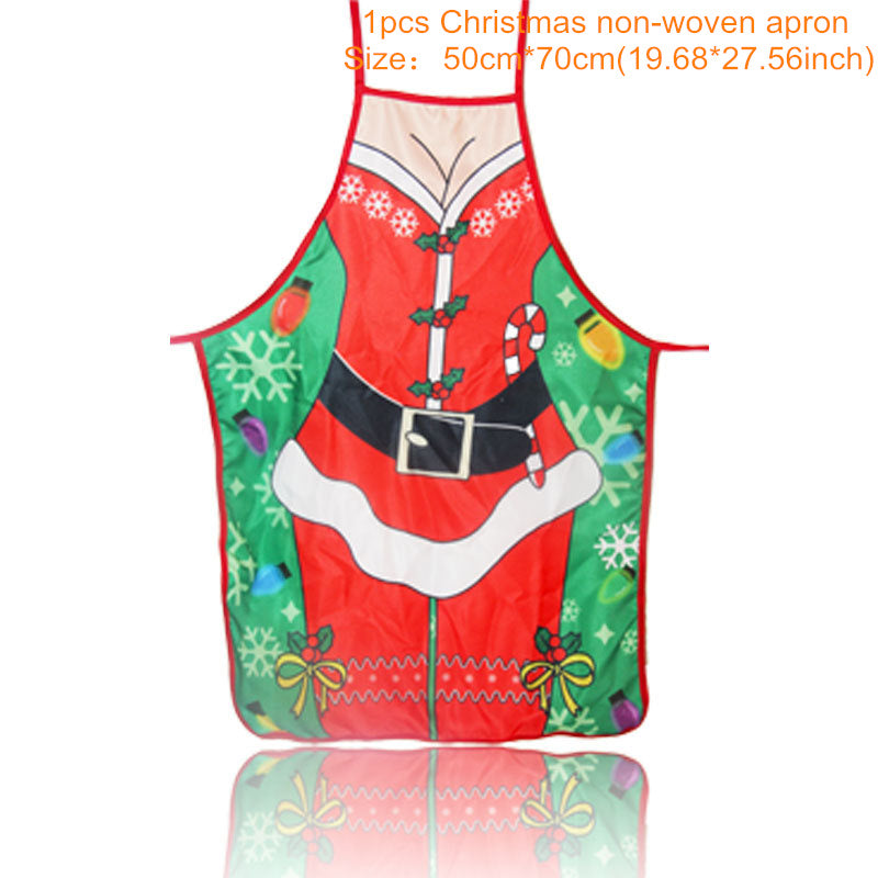 2021 new women's sexy Christmas Apron
