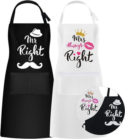 Personalized Printed Waterproof Antifouling Apron For Kitchen Household