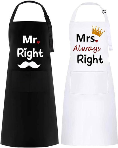 Personalized Printed Waterproof Antifouling Apron For Kitchen Household