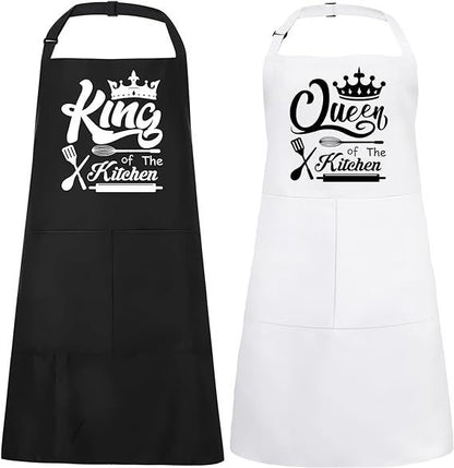 Personalized Printed Waterproof Antifouling Apron For Kitchen Household