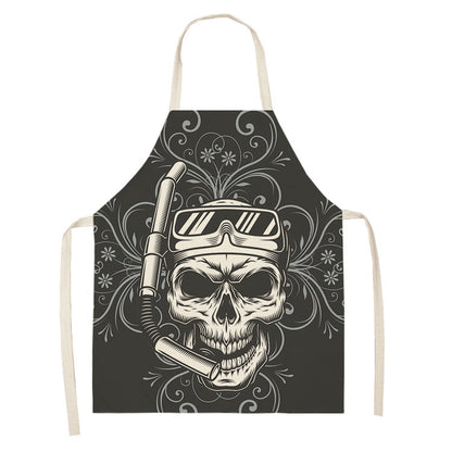 Creative Skull Series Multifunctional Kitchen Apron