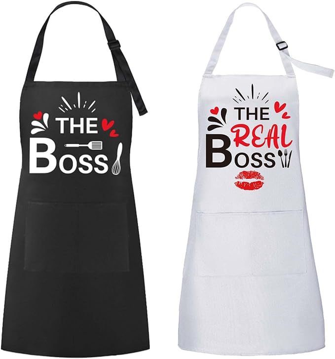 Personalized Printed Waterproof Antifouling Apron For Kitchen Household