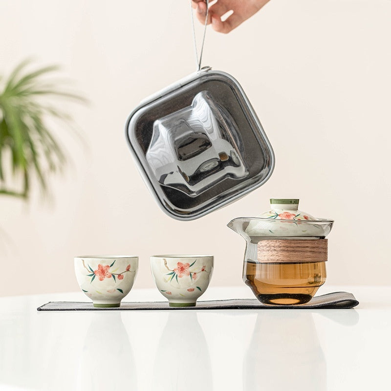Glass Express One Pot Two Cups
