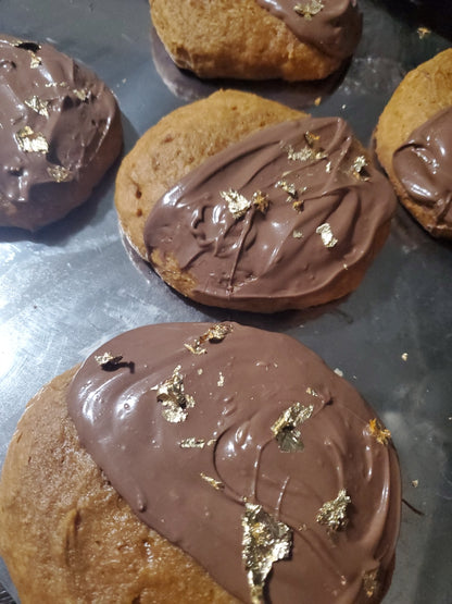 Delux Gold Cookies Gift Boxes 4 count